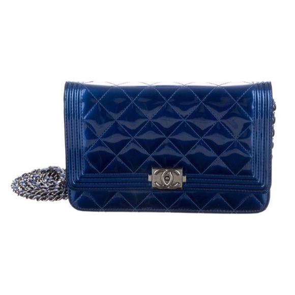 Chanel Quilted Boy Wallet On A Chain Crossbody Bag - Picture 2 of 8